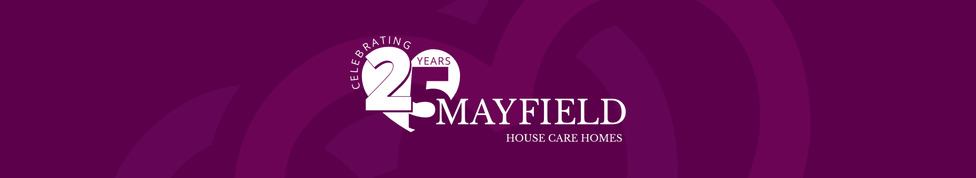 25th anniversary mayfield house header